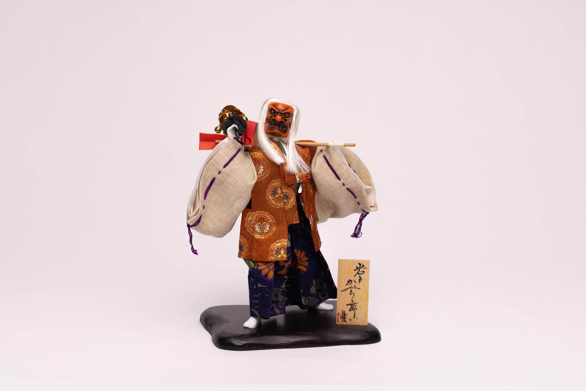 Gift marking the friendship-city alliance: Kagura doll-圖片