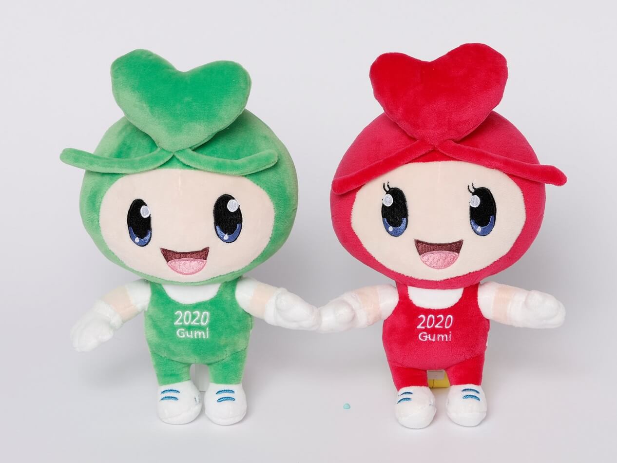 The 102nd National Sports Festival Mascot Plush Dolls - Saeromi(Green), Haengboki(Pink)-圖片