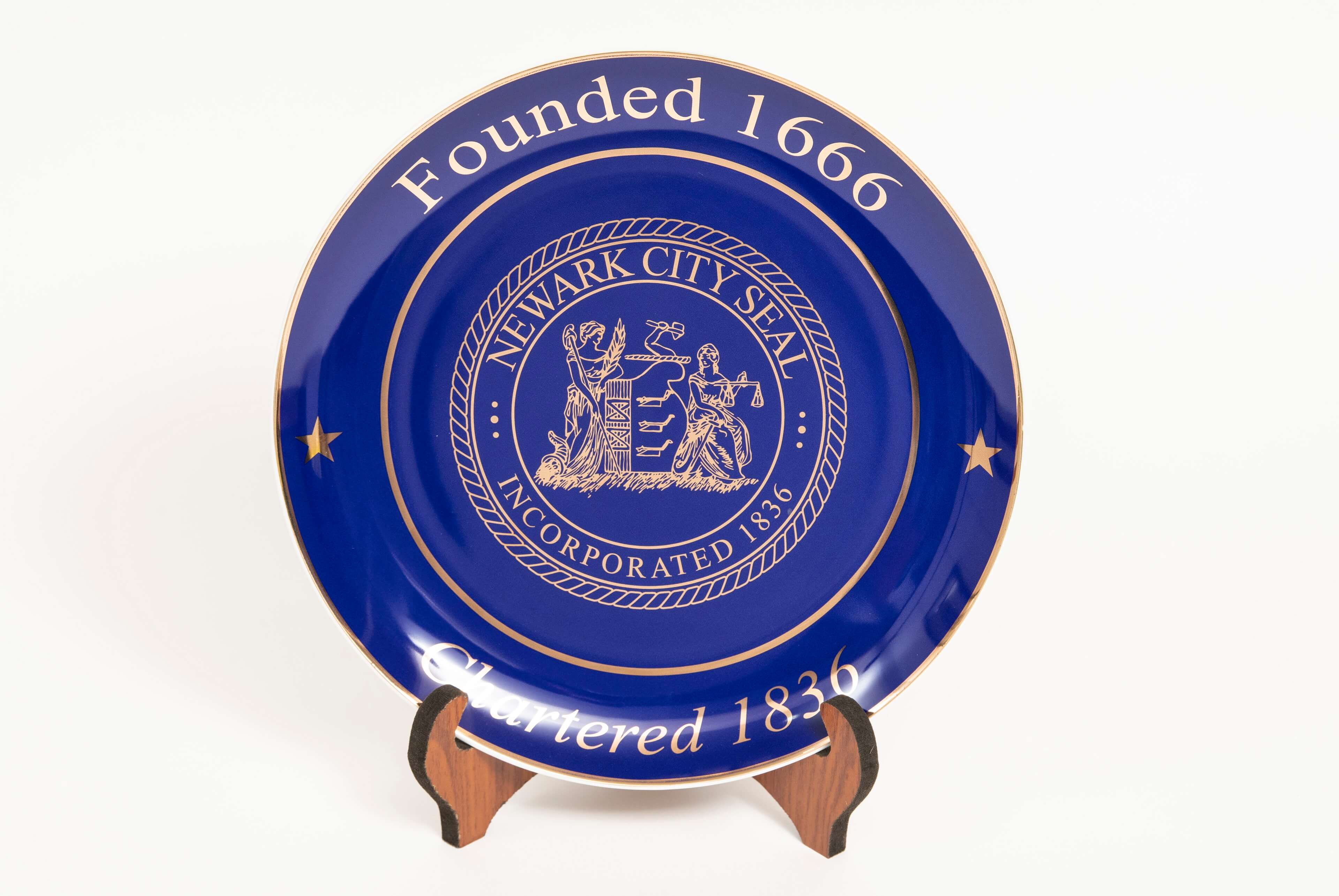 Seal of Newark City, New Jersey-圖片