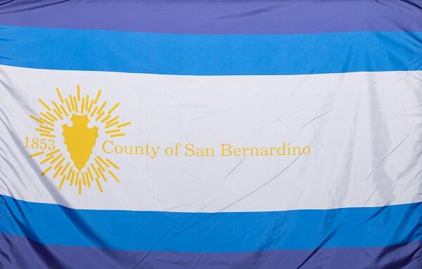 聖貝納迪諾郡郡旗圖片