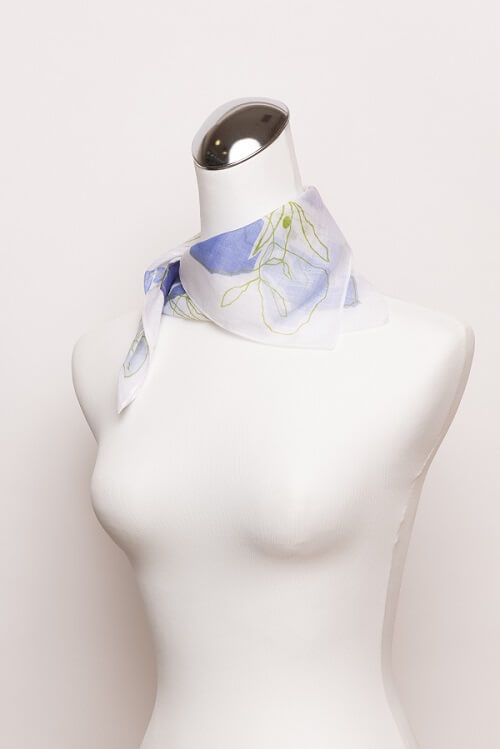 絲巾-「橄欖之風」圖片
