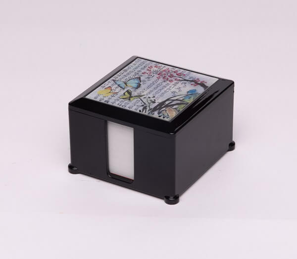 漆器便籤盒-圖片