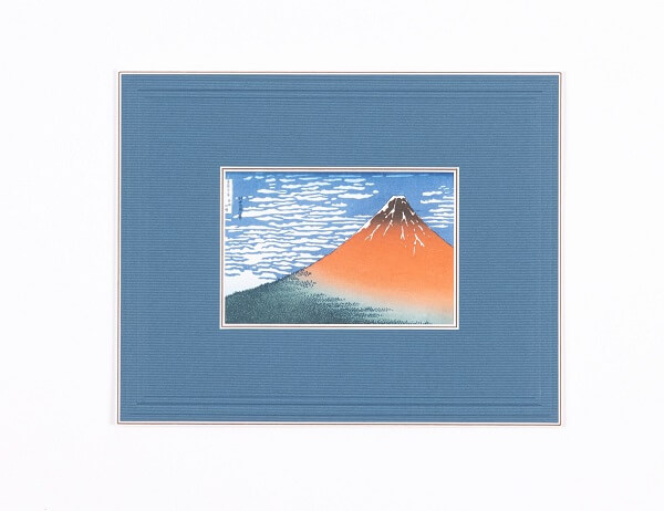 富士山紙製掛畫圖片