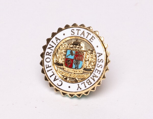 California State Assembly Brooch-圖片