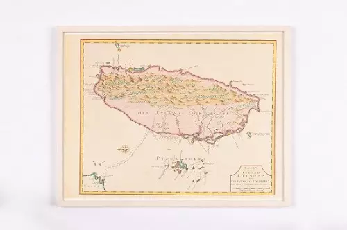 1728年臺灣群島圖