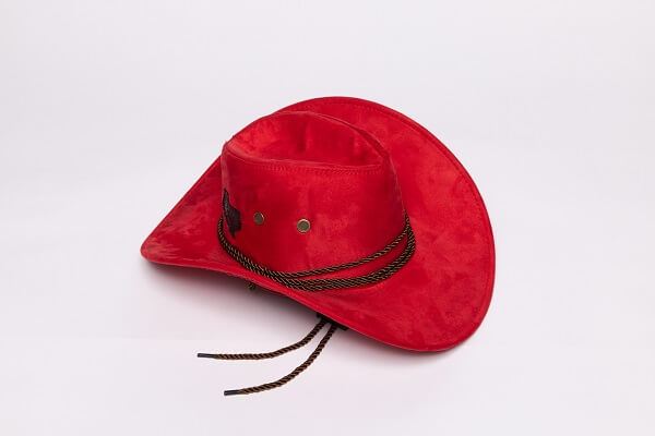 紅色牛仔帽圖片