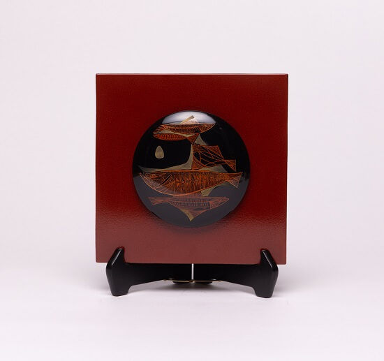 Lacquerware - Kinma Wall Ornament-圖片