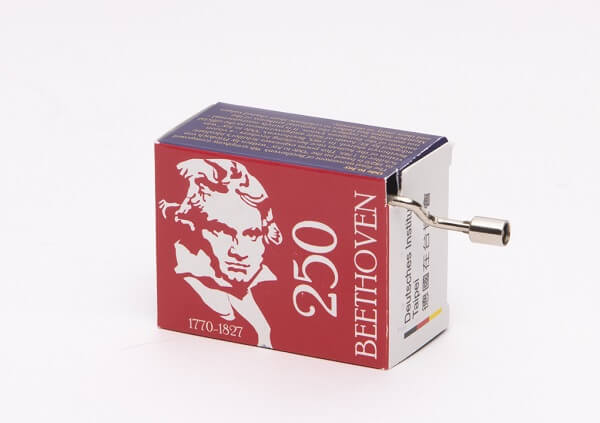 Beethoven 250th birthday commemorative music box
