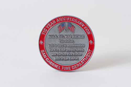 San Gabriel Fire Department Commemorative Coin