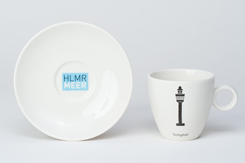 Schiphol Tower Cup and Saucer Set